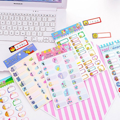 Nhãn dán ghi tên dùng trong văn phòng