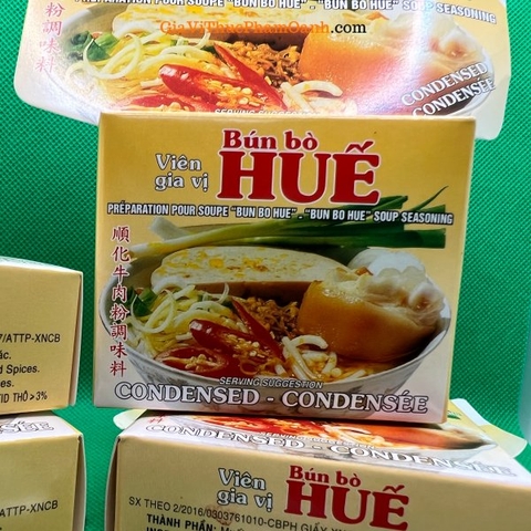(Set 6) Viên gia vị BÚN BÒ HUẾ Bảo Long (75gr)