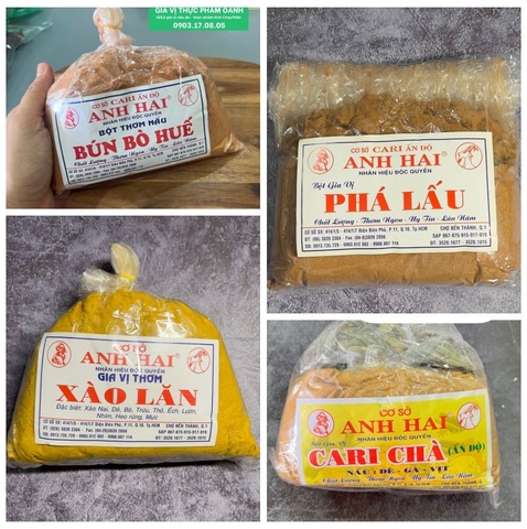 Bột gia vị Anh Hai 500gr