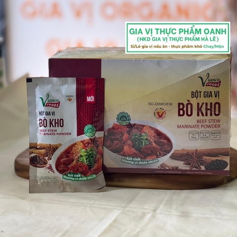 Bột gia vị bò kho Vianco (18gr)