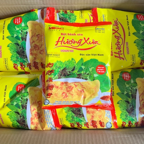 (Thùng 40) Bột bánh xèo bánh khọt Hương Xưa (500gr)