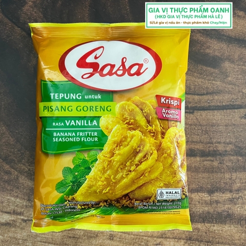 Bột chiên chuối vị Vani Sasa (210gr)