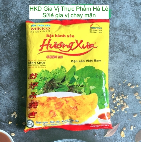 Bột bánh xèo bánh khọt Hương Xưa (500gr)