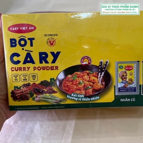 Bột cà ri Vianco 10gr-Hộp 50