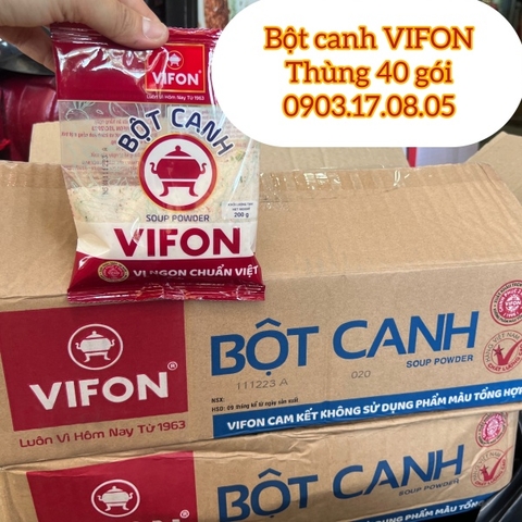 (Thùng 40) Bột canh Vifon 200gr