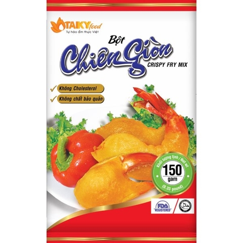 (Thùng 48) Bột chiên giòn đỏ Tài Ký 150gr