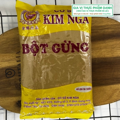 Bột gừng Kim Nga (500gr)