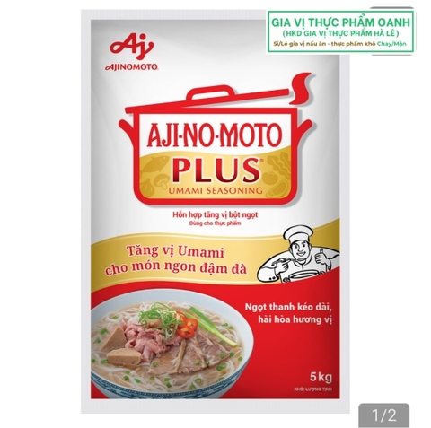 (Thùng 4) Ajinomoto Plus 5Kg