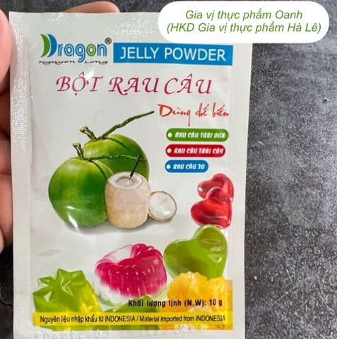 Rau câu trái dừa Dragon (10gr) làm 8 trái dừa xiêm