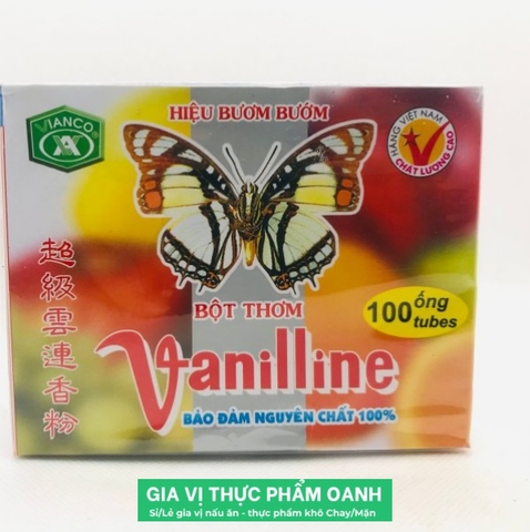 Bột vani  Con Bướm Vianco (Vỉ 10 ống)-Hộp 10