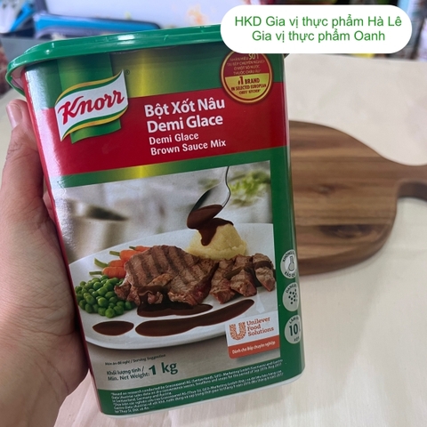 (Thùng 6) Bột sốt nâu Demi Glace Knorr (1kg)