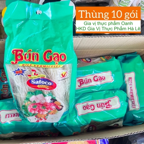 (Thùng 10) Bún gạo (500gr) Safoco