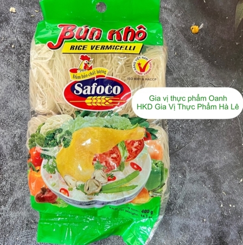 (Thùng 20) Bún khô(400gr) Safoco