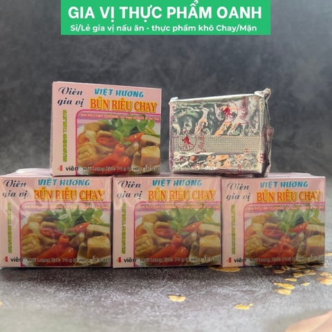 Viên gia vị BÚN RIÊU CHAY Việt Hương