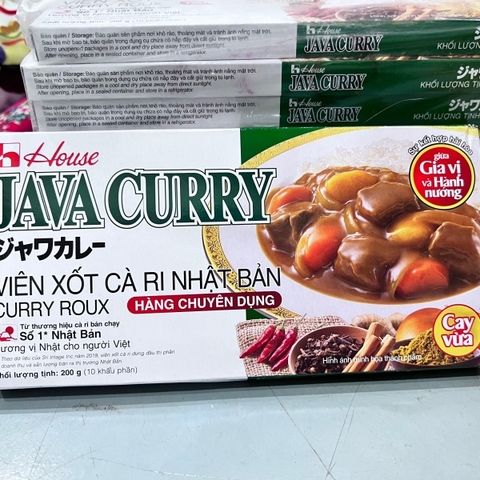 Viên xốt cà ri Nhật Bản Java Curry (200gr)
