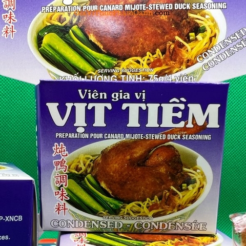 (Set 6) Viên gia vị VỊT TIỀM Bảo Long (75gr)