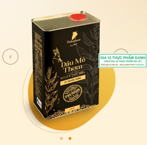 (Thùng 8) Dầu mè thơm Nakydako (1.2l)