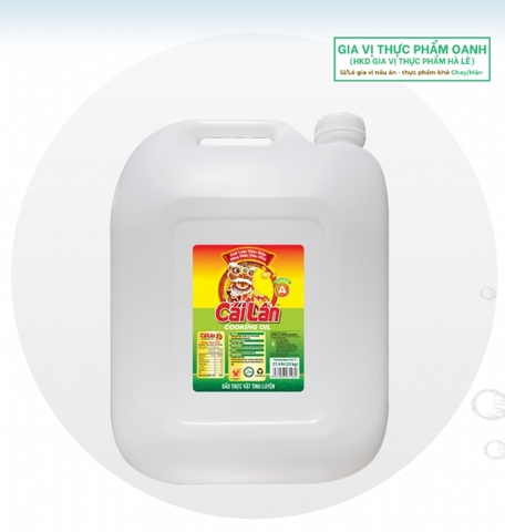 Dầu ăn Cai Lan Cans 25kg