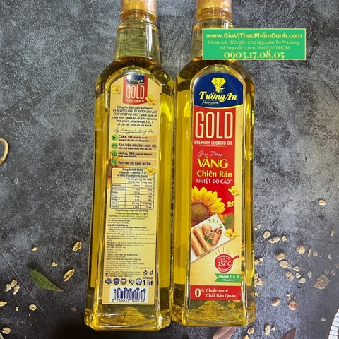 (Thùng 12) Dầu GOLD Tường An (1L)