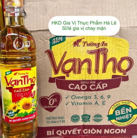 (Thùng 12) Dầu ăn Vạn Thọ Tường An (1L)