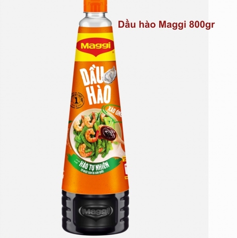 (Thùng 12) Dầu hào Maggi 820gr