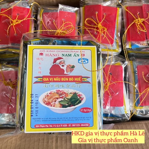 (Lốc 20) Bún bò Nam Ấn (25gr)