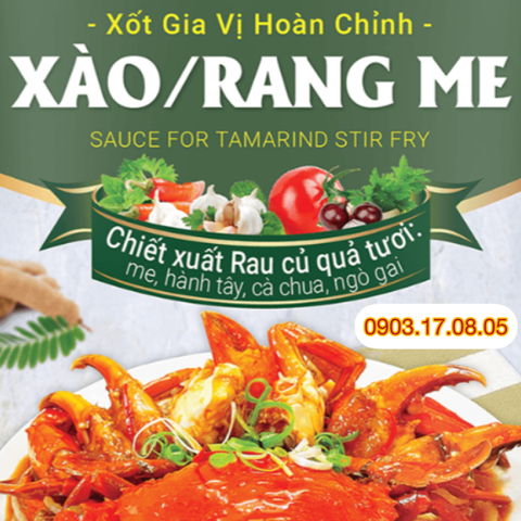 Gia vị hoàn chỉnh Canh Riêu Cá/ Riêu nghêu/ thịt bò rau răm Barona (80gr)