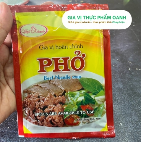 Gia vị hoàn chỉnh PHỞ Việt Khanh (100gr)