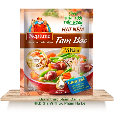 (Thùng 20) Hạt nêm Tam Bảo Vị nấm 380g (20 gói)