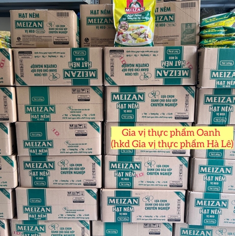 (Thùng 6) Hạt nêm Meizan - Vị Heo 1.8KG