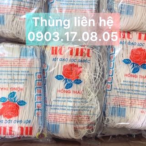 (Thùng 40) Hủ tíu bột lọc Sa Đéc Hồng Thái (300gr)