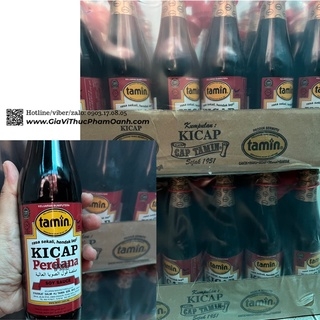 (Thùng 24) Hắc xì dầu Mã Lai Kicap Tamin (330ml)