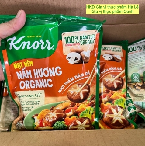 Hạt nêm nấm hương Organic Knorr 380gr