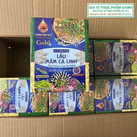 Gia vị hoàn chỉnh lẩu mắm cá linh (82gr)-Hương Việt Xưa