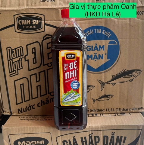 (Thùng 15) Nước mắm Nam Ngư (900ml)
