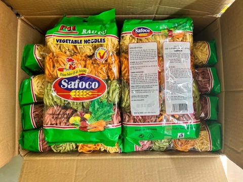 (Thùng 20) Mì sợi lớn rau củ(500gr) Safoco