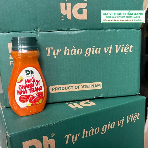 (Thùng 24) Muối chanh ớt Nha Trang DH Foods (200gr)