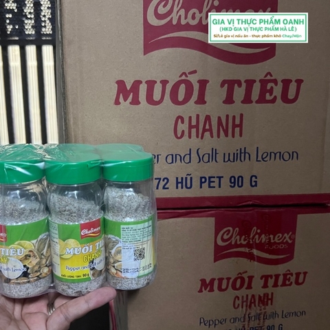 (Thùng 72) Muối Tiêu Chanh 90g-Cholimex