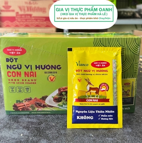 Bột ngũ vị hương Vianco 10gr