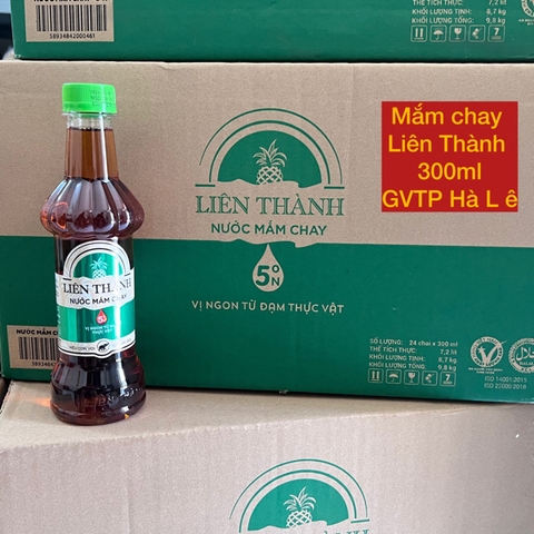 (6 chai) Nước mắm chay Liên Thành (chai 300ml)