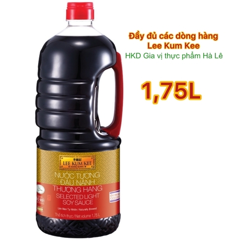 Nước tương đậu nành thượng hạng Lee Kum Kee (1,75 L)