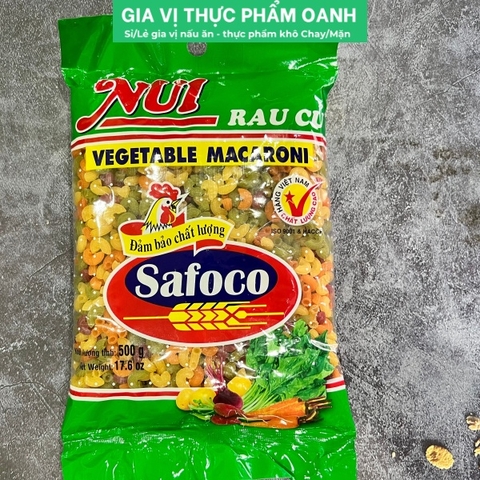 Nui rau củ chữ C Safoco (500gr)