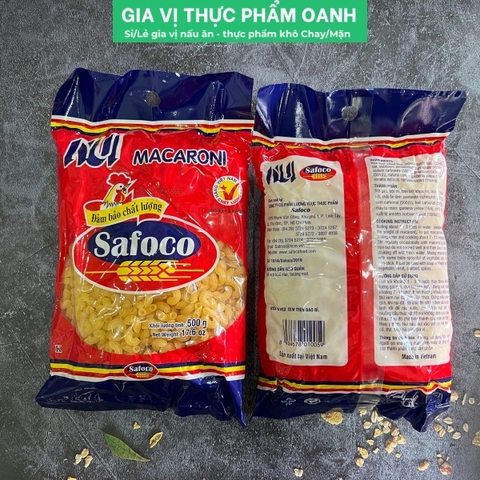 (Thùng 18) Nui tôm khô(500gr) Safoco