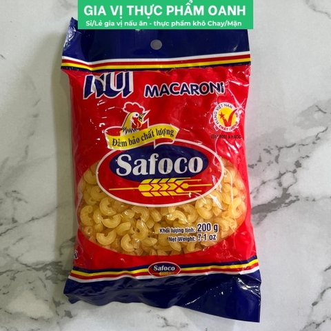 (Thùng 45) Nui chữ C 200gr Safoco