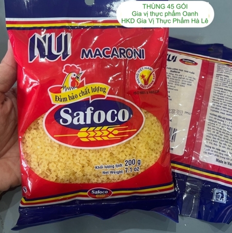 (Thùng 45) Nui sao (200gr) Safoco
