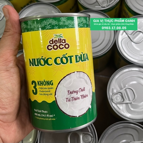 Nước cốt dừa Delta Coco (400gr)