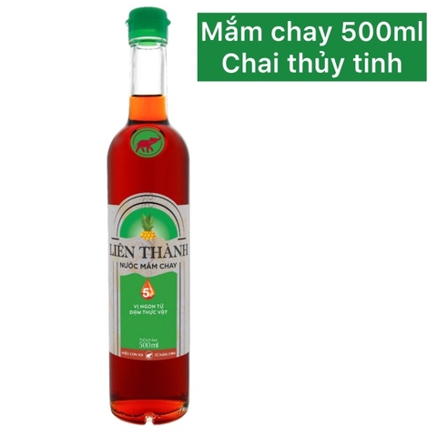 (Thùng 12) Nước mắm chay Liên Thành (chai 500ml)