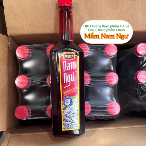 (Thùng 18) Nước mắm Nam Ngư 750ml