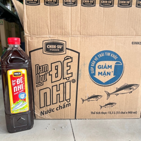 (Thùng 15) Nước mắm Nam Ngư Đệ Nhị 900ml