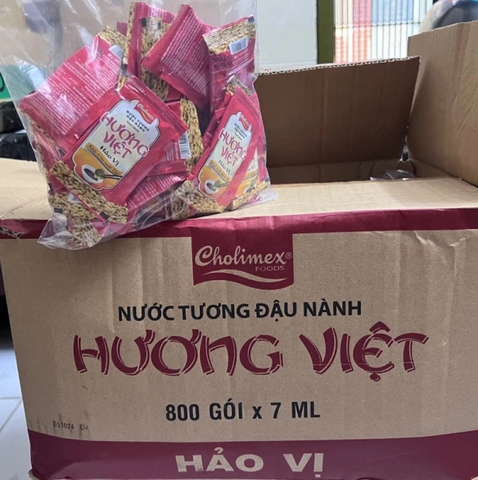 (Thùng 800) Nước tương Hảo Vị 7ml-Cholimex